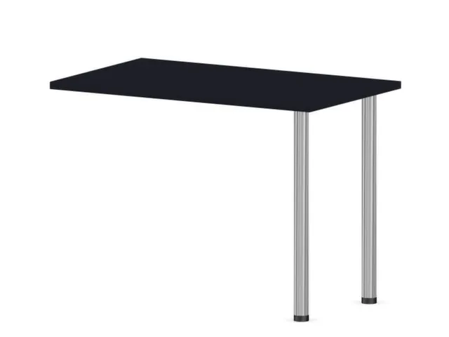 aanbouwtafel,i.h.v.,HxBxD 720-840x1000x600mm,CC-zwart