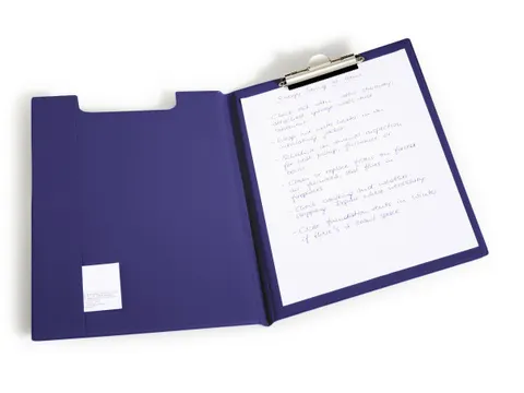 Blokklemmap A4 Blauw