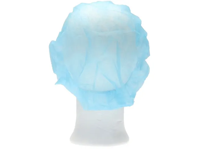 Haarnet CMT bouffant non-woven XL 58cm PP blauw 100 stuks