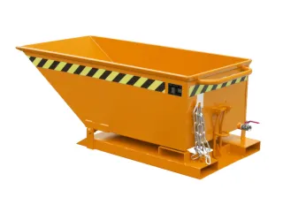 Kiepbak voor spaanders,HxLxB 530x1375x670mm,0,25m³,draagverm. 300kg - 1