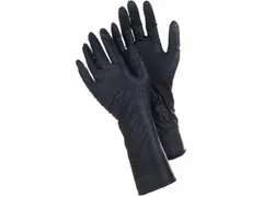 Tegera 849 nitril wegwerphandschoenen zwart maat 8, per 50 stuks