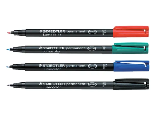 Viltstift Staedtler OHP Lumocolor 318 Fijn 0.6mm Groen