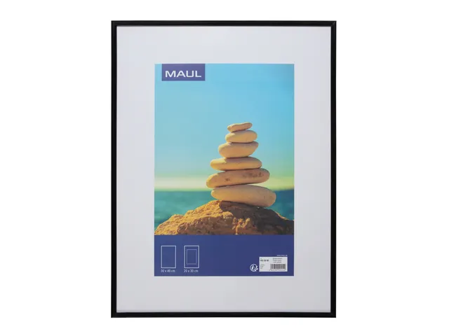 Fotolijst MAULart 30x40cm kunststof frame zwart