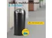BRASQ PB230+ Push Bin Prullenbak 30 Liter Zwart