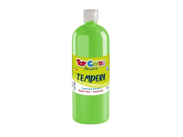 ToyColor plakkaatverf fles 1L lichtgroen