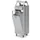Combi-Asbak 5/35 liter Zilver 960x300x250 Overkapping Verzinkt Zilver
