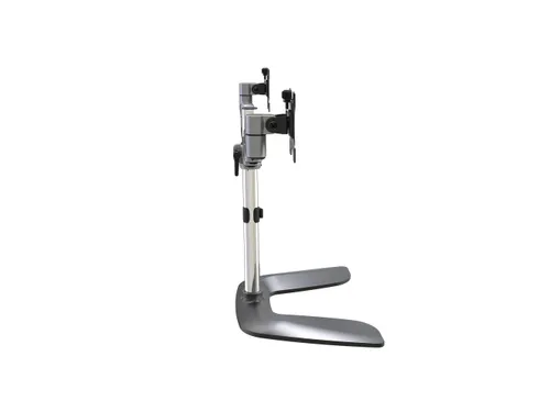Monitor Arm 2 Schermen Scharnierend staal & aluminium