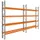palletstelling,basis+1xaanbouw,HxBxD 4620x7500x1100mm,vakl. 3400kg