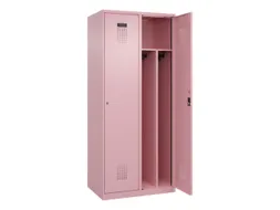 locker voor scheiding van kleding,HxBxD 1850x800x500mm,2vak