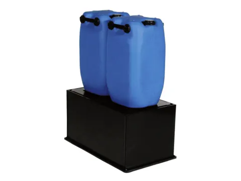 Opvangbak Hdpe 870x470x315mm V. 2x60l Volume 60l Pe Plaat