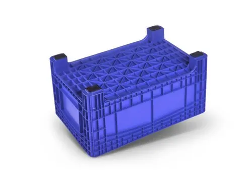 container met grote capaciteit,HxLxB 580x1200x800mm,354l,PE,blauw