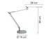 Mamboled LED lamp grijs