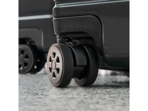 Trolley JSA mat zwart ABS 17 inch laptop