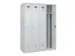locker voor scheiding van kleding,HxBxD 1850x1200x500mm,4vak