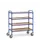 bijzetwagen,draagverm. 250kg,4etage(s),laadvl. LxB 940x470mm,houtetage