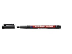 Viltstift edding 143 beitel 1-3mm zwart