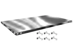 legbord,v. magazijnstelling,BxD 1300x800mm,vakl. 200kg,verzinkt