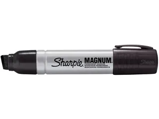 Pro Magnum Permanent Marker Beitelpunt Zwart - 2