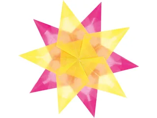 Transparant papier Folia 70x100cm 42gr assorti kleuren - 3