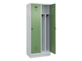 locker voor scheiding van kleding,HxBxD 1950x800x500mm,2vak - 1