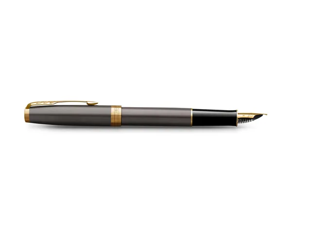 Stylo plume Parker Sonnet Collection Grey GT Medium