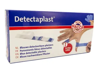 Detectaplast 8148 Pleister waterafstotend blauw 180x20mm 100 Stuks - 1