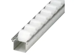 Rollenrails Cilindrische Rollen V.kunststof Afstand 28Mm L 3000Mm