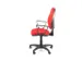 Bureaustoel EN1335 Linea Tiger 01 rood/rood met armleuning