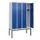 schoollocker,HxBxD 1950x1200x500mm,4vak,vak B 300mm,cil.-slot