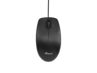 MROS212 Optische muis 3 knoppen silent-click bedraad Zwart - 1