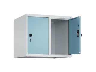 opzetkast,v. locker,2vak.,vak B 300mm,HxBxD 500x600x500mm,draaigrendel - 1