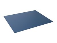 Schrijfonderlegger Blauw 530x400 mm med siergroef PP opaak