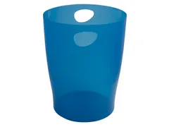 ECOBIN Papiermand 15 Liter Blauw Transparant