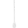 Hygiene 7010-5 roerspatel wit PP dicht blad 16x27cm steel 120cm
