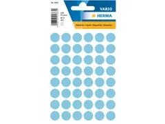 HERMA 1863 Multipurpose etiketten Rond 13mm Blauw 240 stuks