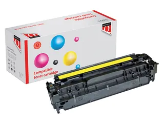 Tonercartridge Quantore alternatief tbv HP CC532A 304A geel - 1