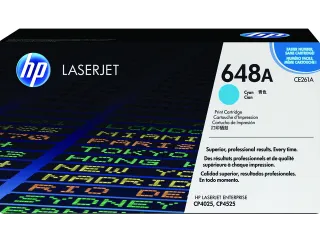 HP 648A CE261A Blauwe Toner Origineel HP - 1