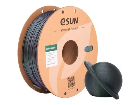 eSUN 3D printer Filament ePLA Magic 1,75mm Glinsterend Groen 1kg
