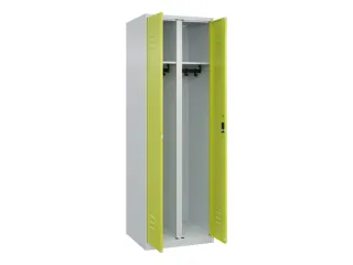 locker voor scheiding van kleding,HxBxD 1850x600x500mm,2vak - 2