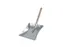Stofblik Cleaninq verzinkt houten steel 23x21 cm
