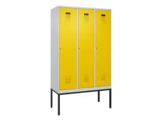 locker voor scheiding van kleding,HxBxD 2120x1200x500mm,3vak - 2