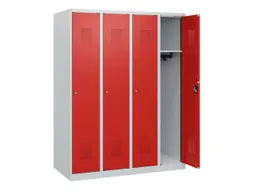 schoollocker,HxBxD 1530x1200x500mm,4vak,vak B 300mm,cil.-slot