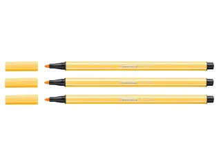 Viltstift STABILO Pen 68/44 medium geel - 1