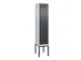 locker voor scheiding van kleding,HxBxD 2120x400x500mm,1vak