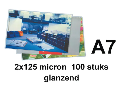 Lamineerhoes Gbc A7 125 micron glanzend