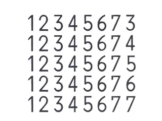 Numeroteur Reiner B2 Block 5.5mm 6 cijfers - 3