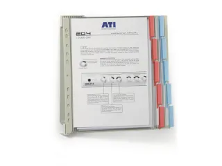 Wandhouder A4 Display Systeem Wall 5691 met 10 zichtpanelen - 2