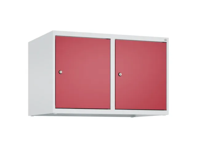 opzetkast,v. locker,2vak.,vak B 400mm,HxBxD 500x800x500mm,vleugeldeur