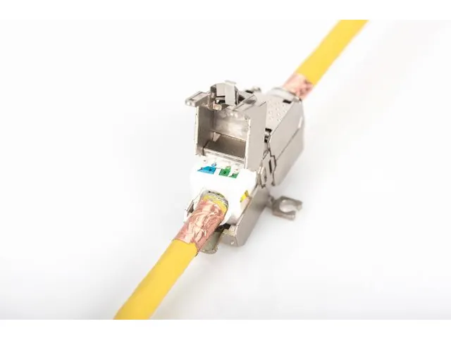 CAT 7A S-FTP installatiekabel 1500MHz B2ca AWG 22/1 1000m Sx Geel