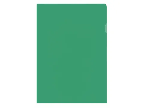 L-map Kangaro A4 Pp 0.12mm Transparant Generfd Groen 10 Stuks